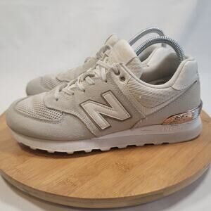 New Balance Off-White Athletic Shoes